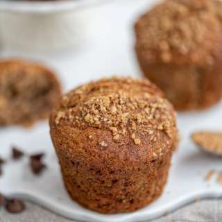 Air Fryer Banana Muffins