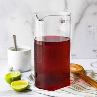 Cold Brew Hibiscus Tea