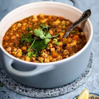 Harira soup (vegetarian, vegan)