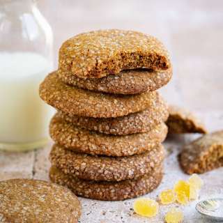 Perfectly Spiced Ginger Cookies (With Molasses)