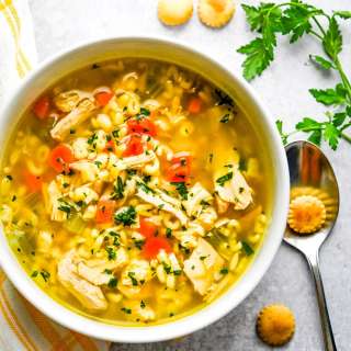 Leftover Turkey Alphabet Soup