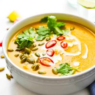 Thai Style Pumpkin Squash Soup