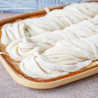 Homemade Udon Noodles