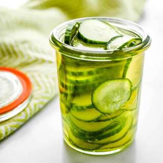 Quick Pickled Cucumbers