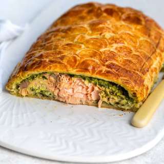 Salmon Wellington (Salmon En Croute)