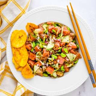 Ahi Tuna Poke Appetizer