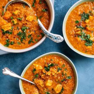 Nourishing Spiced Chicken Lentil Soup