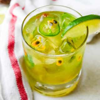Spicy Passion Fruit Margarita