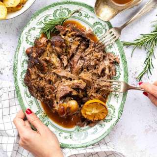 Slow Cooker Leg Of Lamb