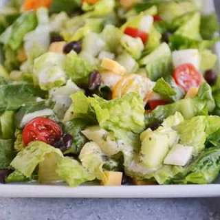 Mexican Chopped Salad with Cilantro-Lime Vinaigrette