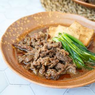 Simmered Beef and Tofu