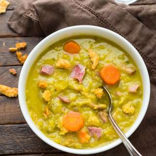 Ham Bone Split Pea Soup