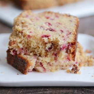 Streusel-Topped Cranberry White Chocolate Bread