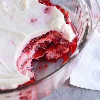 Raspberry Ribbon Salad