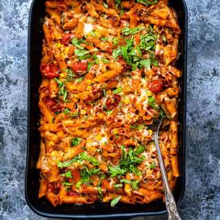 Tuna Pasta Bake | Slimming World Pasta Bake