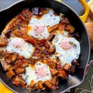 Eggplant Shakshuka