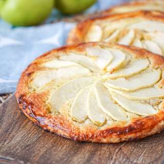 Apple Tarts with Almond Frangipane
