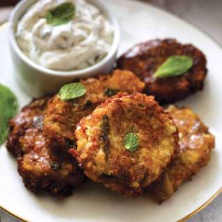 Eggplant Fritters - Melitzanokeftedes