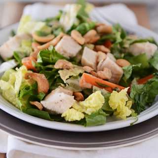 Chopped Chicken Cashew Salad with Homemade Creamy Cashew Dressing