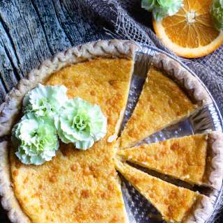 Orange Buttermilk Pie