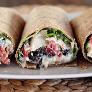 Mediterranean Chicken Wraps