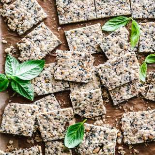 Homemade Crackers With Herbs And Olive oil