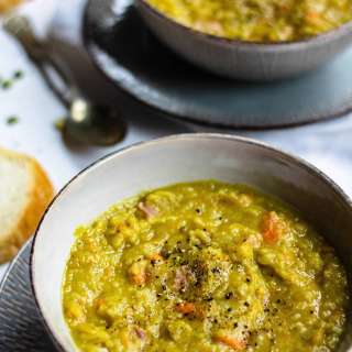 Split Pea Soup in the Instant Pot