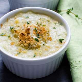 Creamy Chayote Gratin