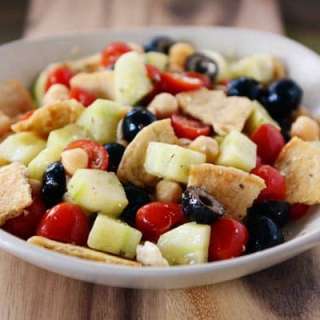 Greek Pita Bread Salad