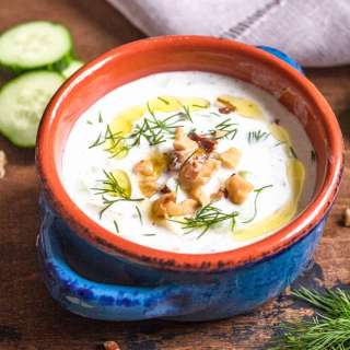 Tarator: Cold Cucumber Yogurt Soup from Bulgaria