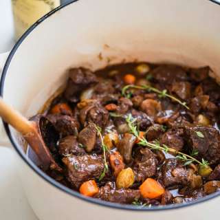 Julia Child's Boeuf Bourguignon