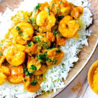 Spicy Shrimp (Dopeaja) from Bangladesh