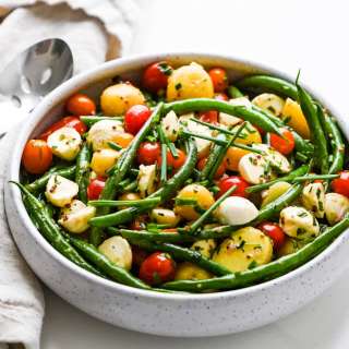 Green Bean, Potato, Tomato Salad