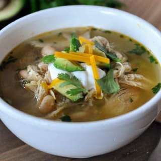 Slow Cooker White Bean Chicken Chili