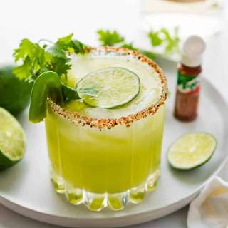 Cucumber Margarita with Jalapeno