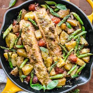 Pesto Salmon Recipe