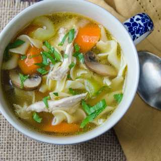 Homemade Chicken Noodle Soup