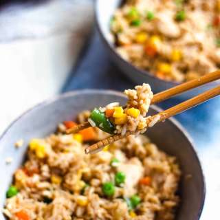 Instant Pot Chicken Fried Rice