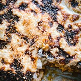 Pastitsio-Greek Beef pasta bake