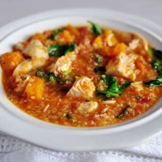 Chicken and Butternut Squash Quinoa Stew