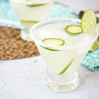Cucumber-Lime Margaritas