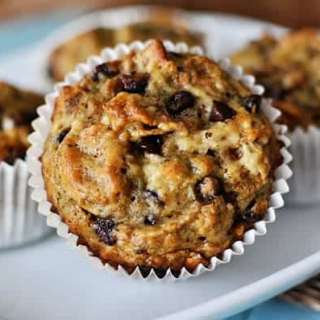 Healthy Banana Bran Muffins