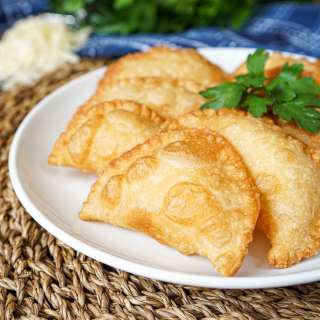 Pastel de Queijo (Brazilian Cheese Pastry)