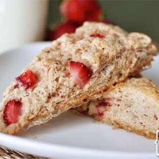 Strawberries and Cream Scones