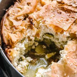 Boureki - Potato & Zucchini Pie