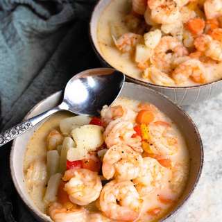 Shrimp Soup from El Salvador