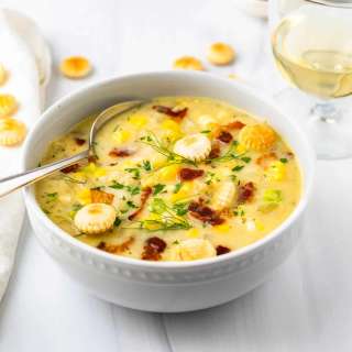 Easy Smoky Sweet Corn Chowder