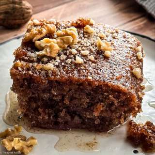 Karidopita-Greek Walnut Cake