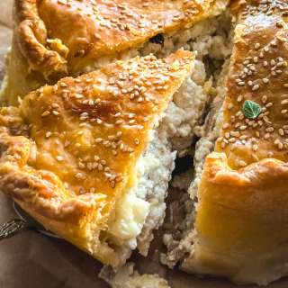 Cretan Meat Pie-Kreatotourta