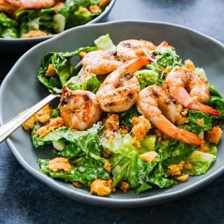 Grilled Shrimp Caesar Salad